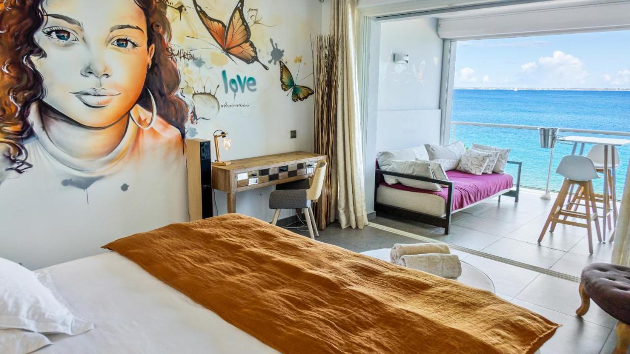 Official Page "Residence Bleu Marine" - Sea View Apartments & Studios - Saint-Martin French Side Grand Case Zewnętrze zdjęcie
