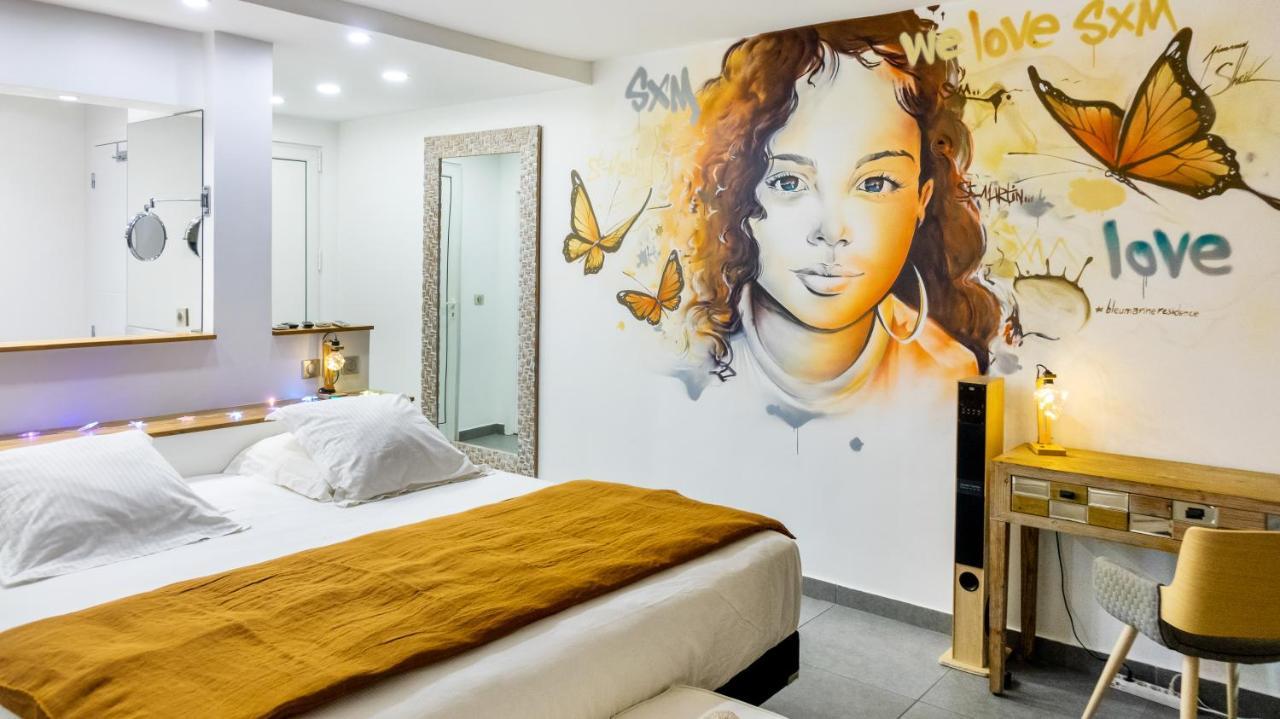 Official Page "Residence Bleu Marine" - Sea View Apartments & Studios - Saint-Martin French Side Grand Case Zewnętrze zdjęcie