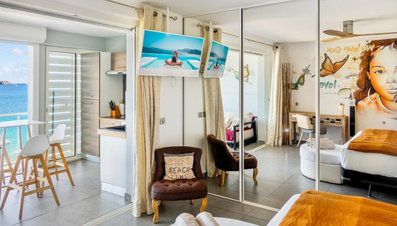 Official Page "Residence Bleu Marine" - Sea View Apartments & Studios - Saint-Martin French Side Grand Case Zewnętrze zdjęcie