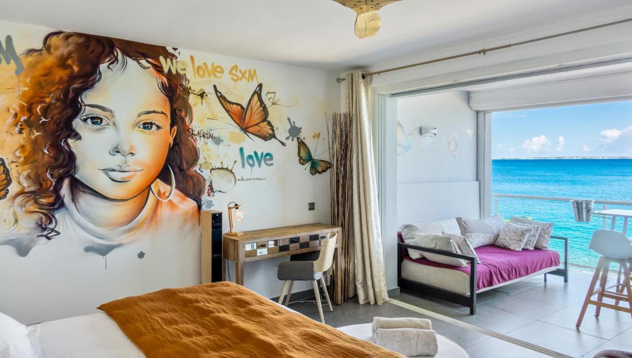 Official Page "Residence Bleu Marine" - Sea View Apartments & Studios - Saint-Martin French Side Grand Case Zewnętrze zdjęcie