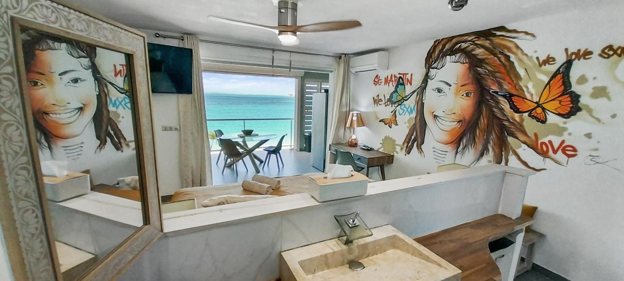 Official Page "Residence Bleu Marine" - Sea View Apartments & Studios - Saint-Martin French Side Grand Case Zewnętrze zdjęcie