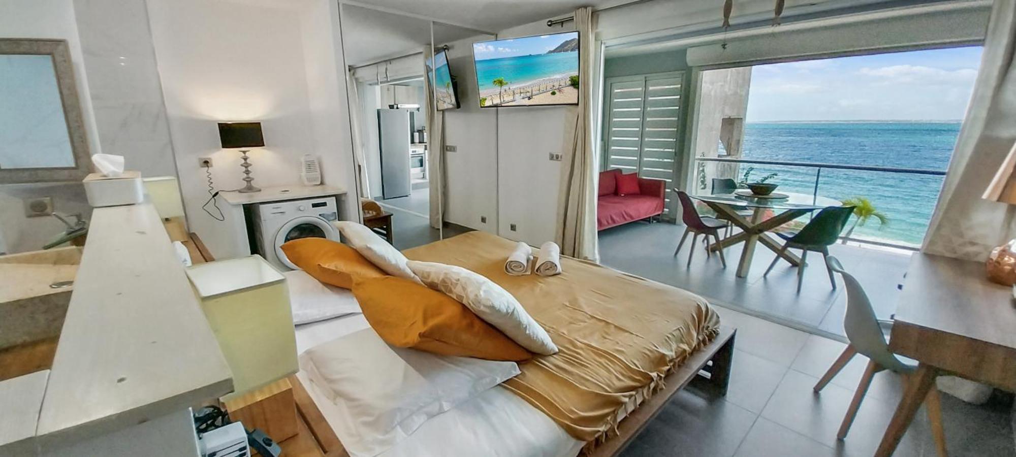 Official Page "Residence Bleu Marine" - Sea View Apartments & Studios - Saint-Martin French Side Grand Case Zewnętrze zdjęcie