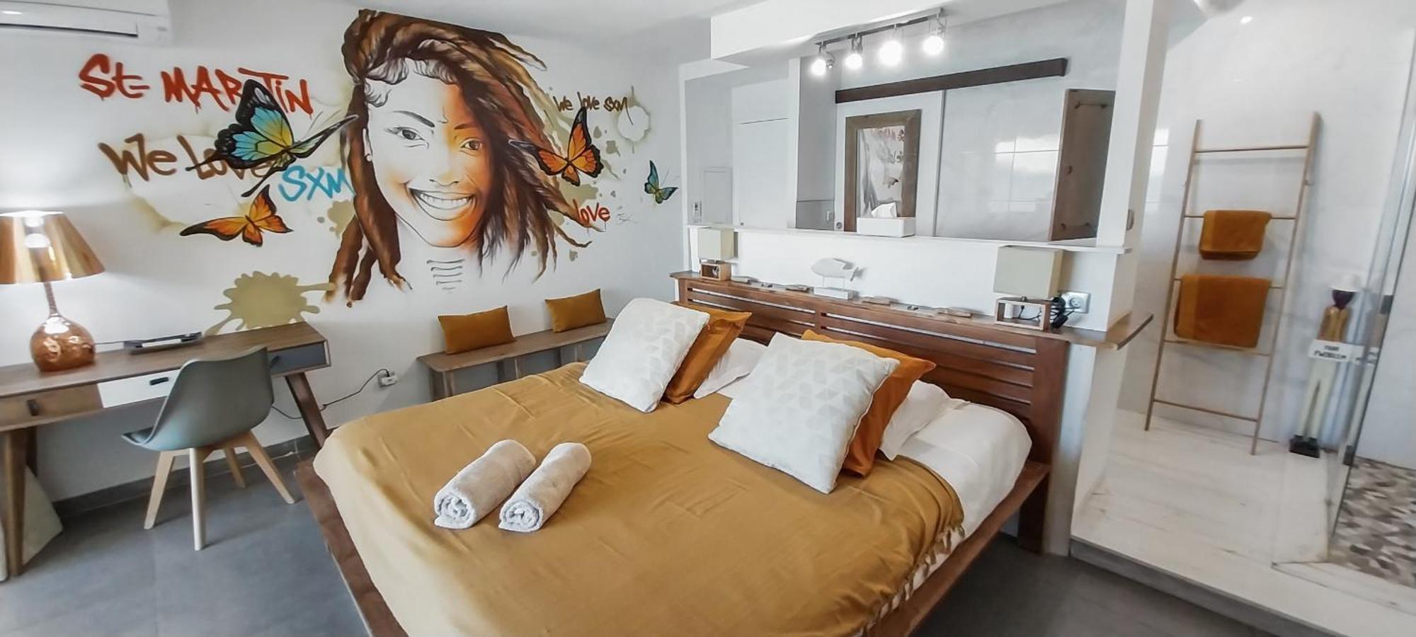 Official Page "Residence Bleu Marine" - Sea View Apartments & Studios - Saint-Martin French Side Grand Case Pokój zdjęcie