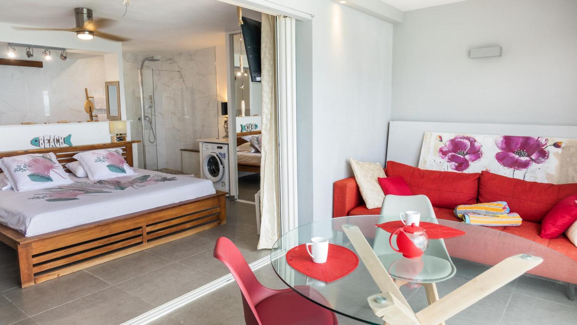 Official Page "Residence Bleu Marine" - Sea View Apartments & Studios - Saint-Martin French Side Grand Case Pokój zdjęcie
