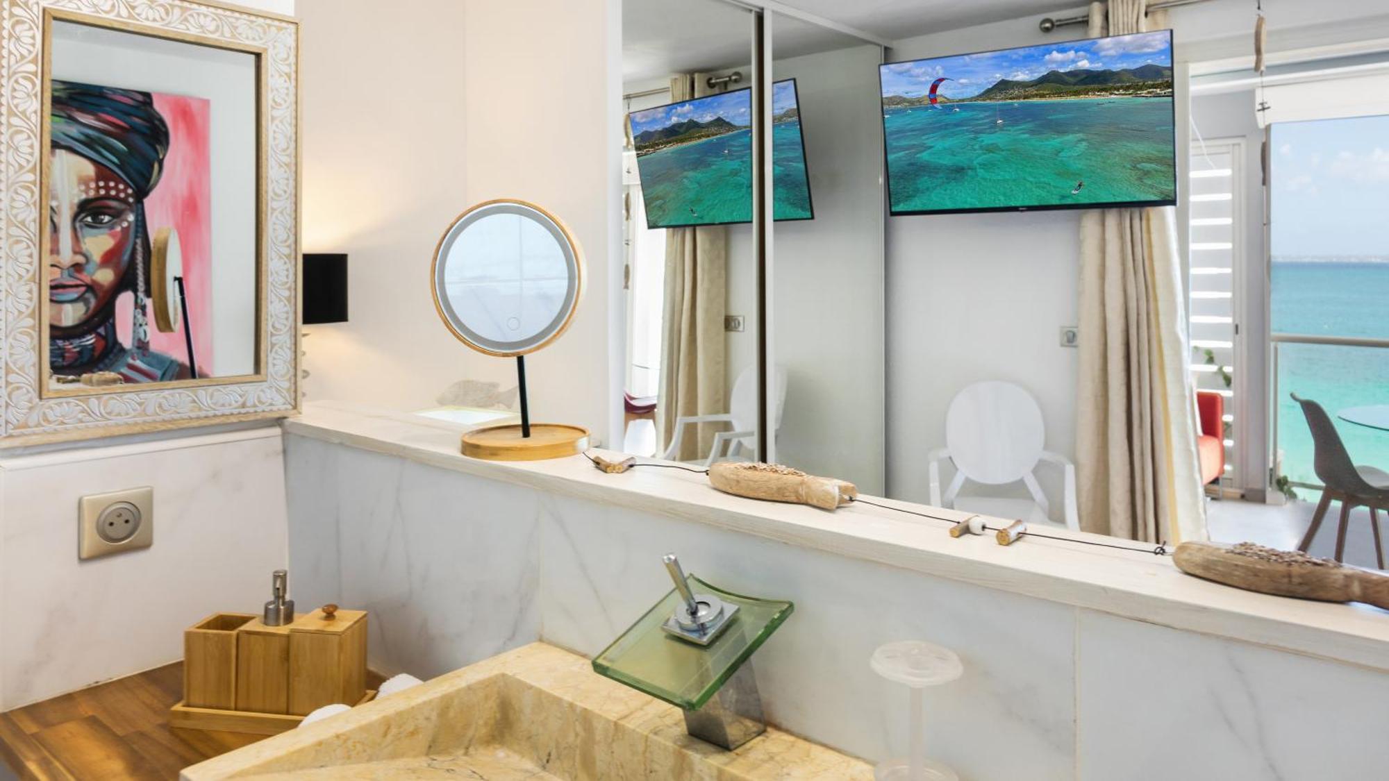 Official Page "Residence Bleu Marine" - Sea View Apartments & Studios - Saint-Martin French Side Grand Case Pokój zdjęcie